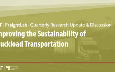 Improving the Sustainability of Truckload Transportation